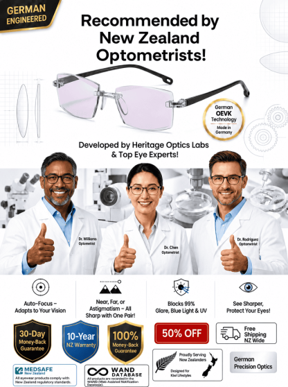 Smart Zoom Reading Glasses: Clear Vision from the Office to the NZ Great Outdoors
