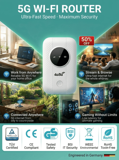 Lifetime Free Wireless Wi-Fi Router: Unlimited Satellite Internet & No Monthly Fees Forever
