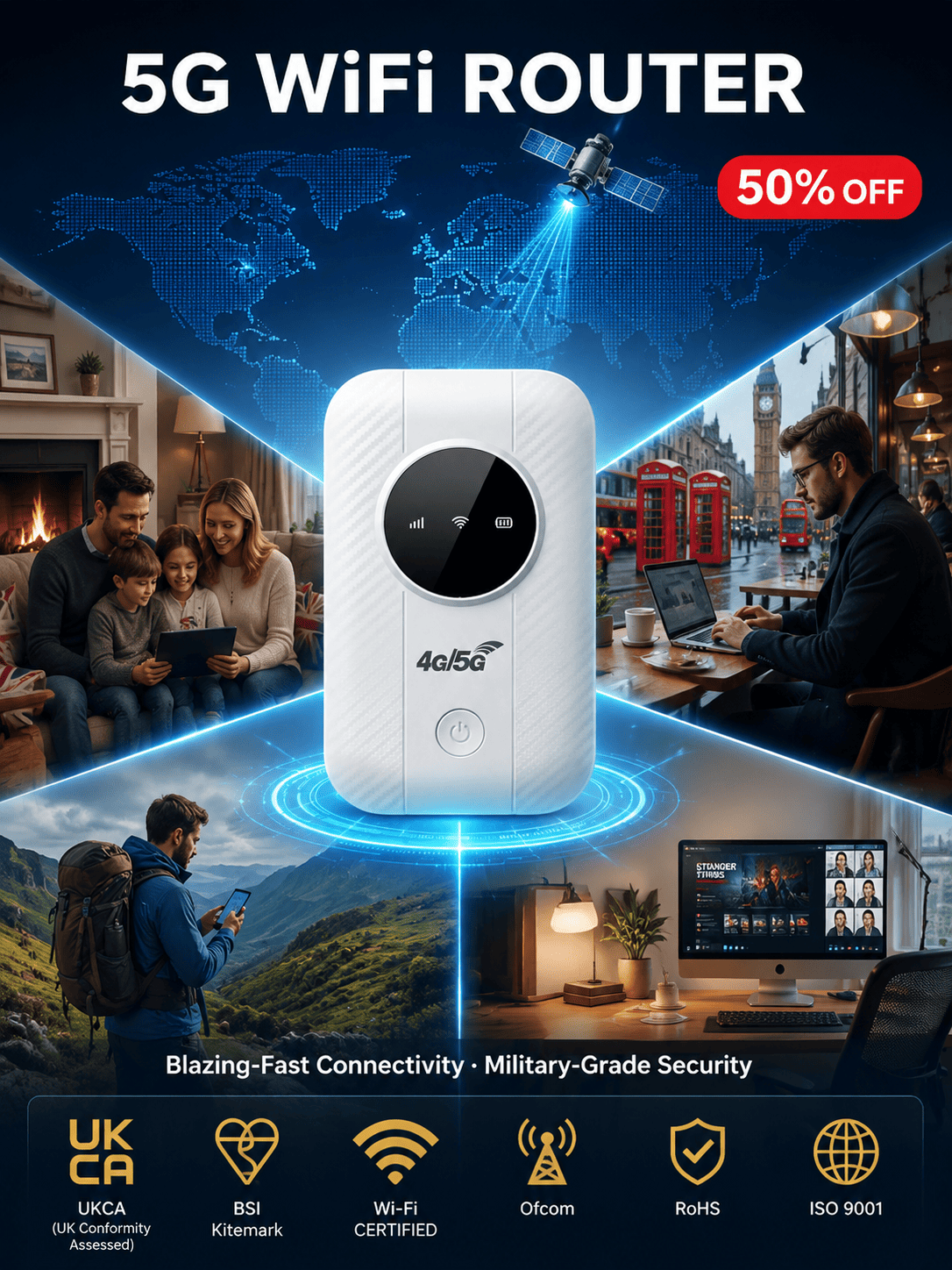 The Wireless Wi-Fi Router That Kills Your Bills. Get Free, Ultra-Fast Global Internet, For Life