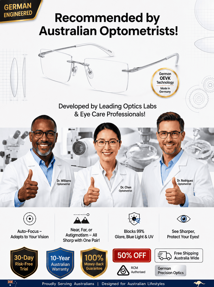 Smart Zoom Reading Glasses: Crystal Clear Vision at Any Distance Without Changing Glasses