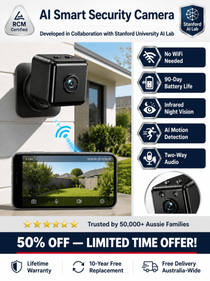 The Smart Security Camera That Works Anywhere. No Internet, No Wires, No Monthly Fees