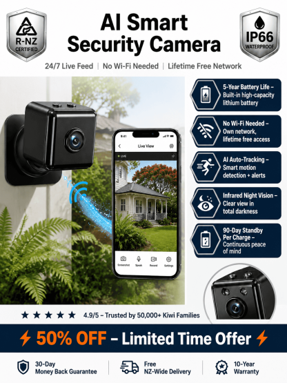 AI Smart Security Camera: Watch Your Feed From Anywhere