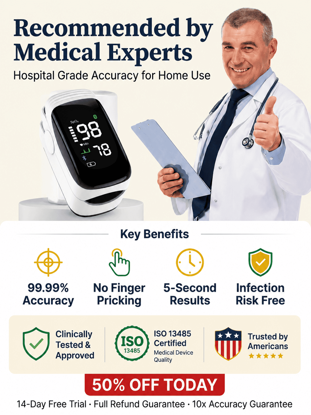 Professional Home Health Hub: Smart Health Monitor with HD Large Screen and Voice Assistance