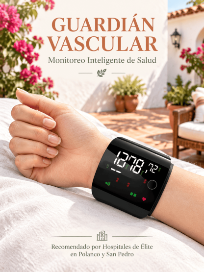 Dispositivo De Monitoreo De Salud Multifuncional Con Pantalla Clara Para Adultos Mayores