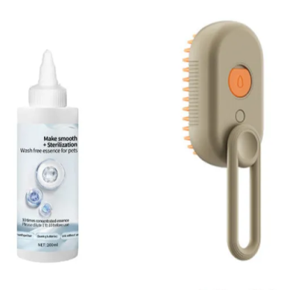 Haustierspray Milbenentfernung Badekamm
