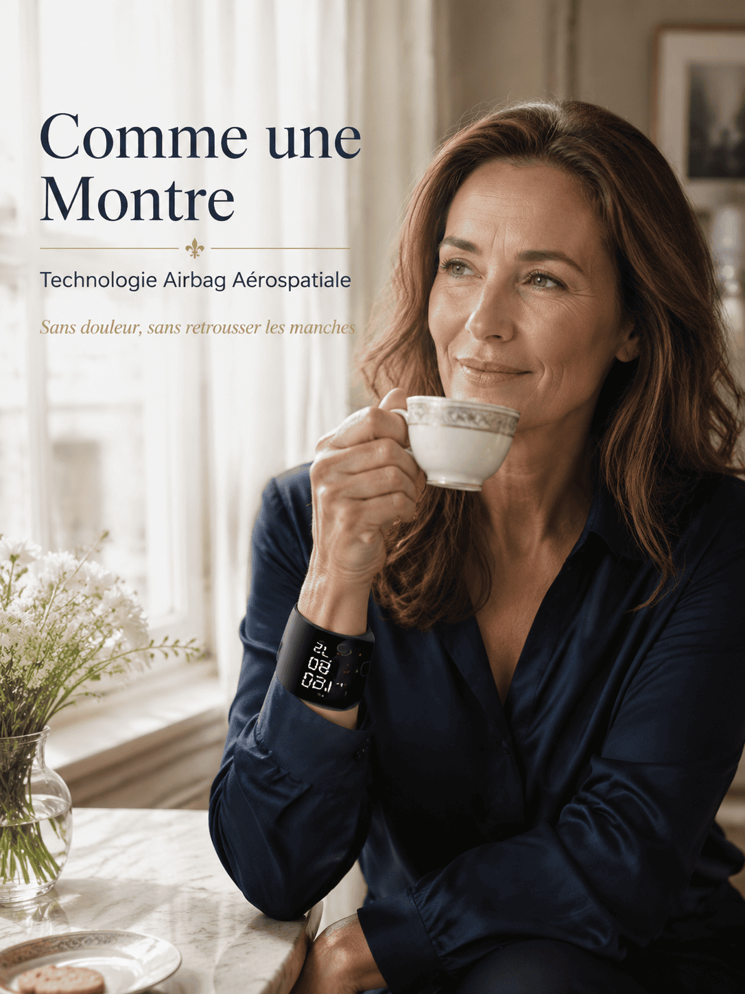 Tensiomètre Intelligent IA : idéal pour la santé des seniors