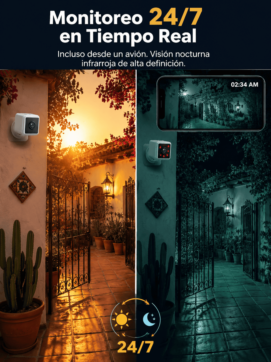 Protege tu Hogar con esta Cámara de Seguridad Inteligente: Sin Internet, Sin Cables y Sin Rentas