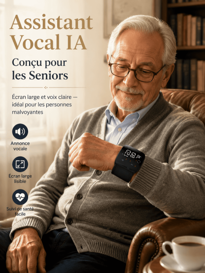 Tensiomètre Intelligent IA : idéal pour la santé des seniors