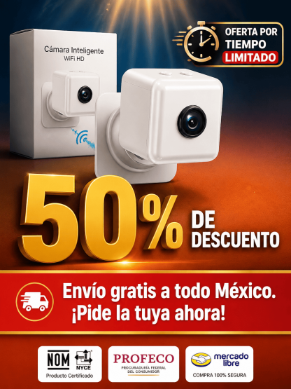 Protege tu Hogar con esta Cámara de Seguridad Inteligente: Sin Internet, Sin Cables y Sin Rentas