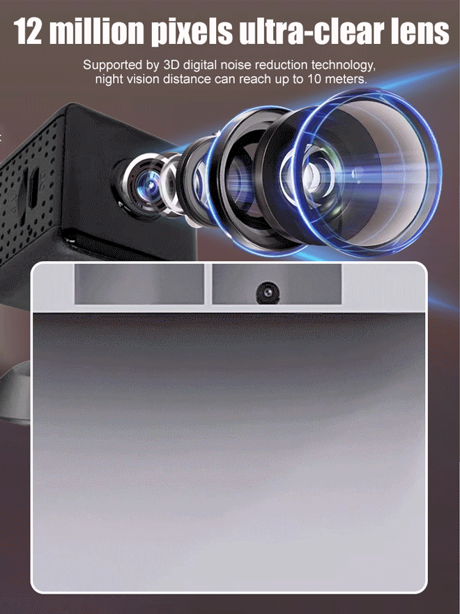 4G remote smart surveillance camera