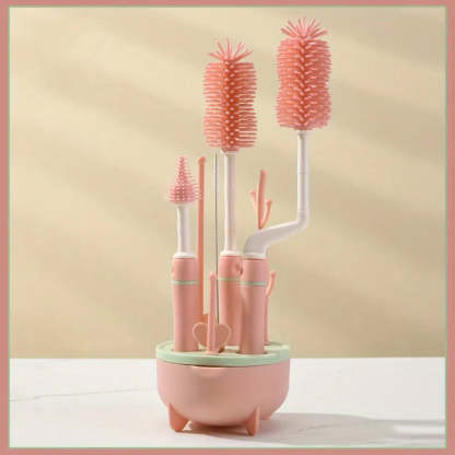 Baby spezifische rotierende Flasche Bürstenset