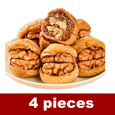 Snack figs with walnuts and dried fruit