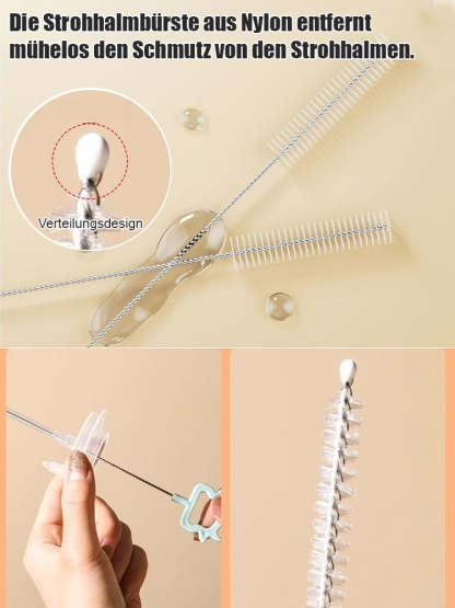 Baby spezifische rotierende Flasche Bürstenset