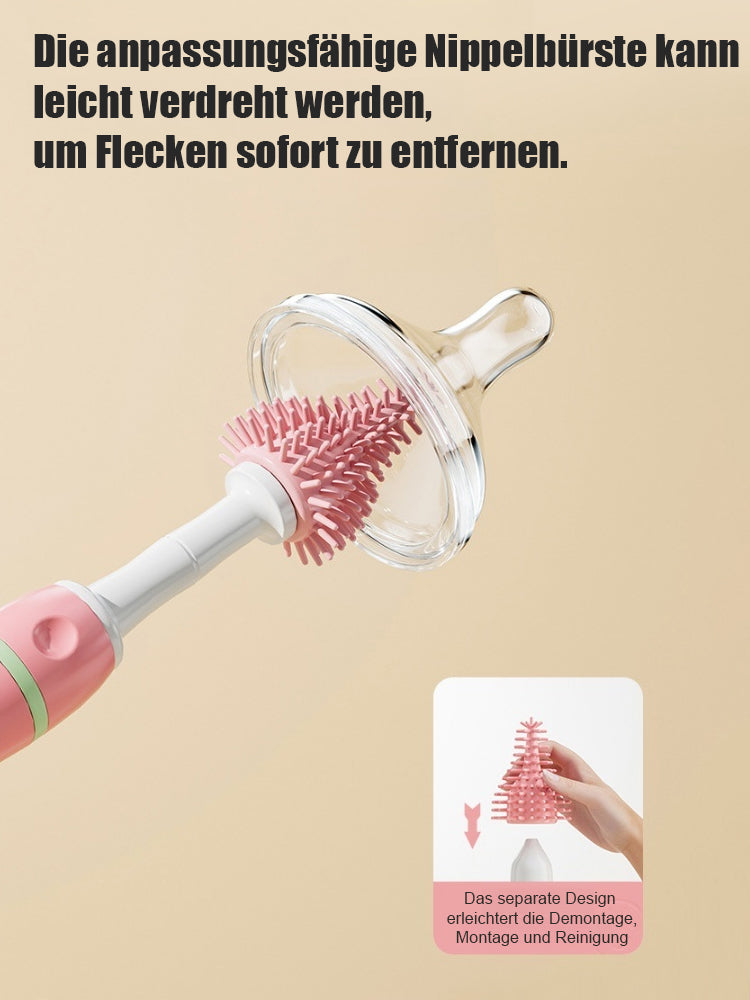 Baby spezifische rotierende Flasche Bürstenset