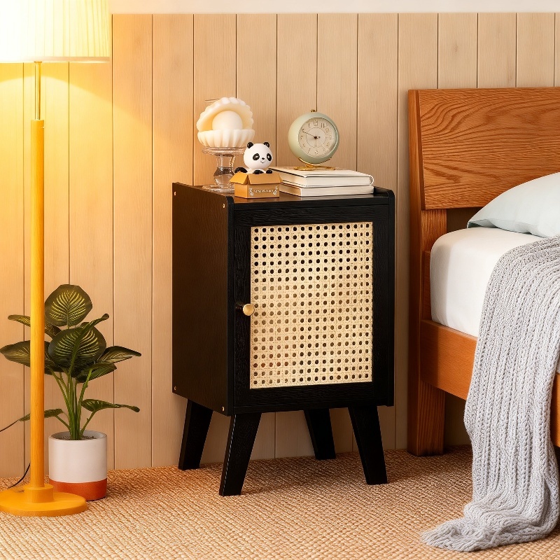 Bedside table rack small cabinet simple modern storage cabinet home bedroom rental room simple child