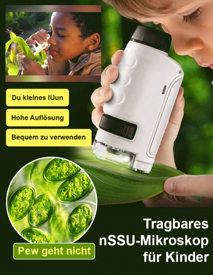 XB Tragbares Mikroskop für Kinder