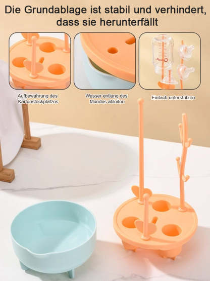 Baby spezifische rotierende Flasche Bürstenset