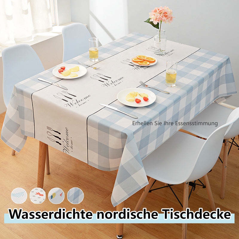 JL-防水防油餐桌布艺