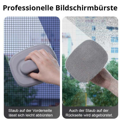 Trockene und nasse Zweizweckbürste
