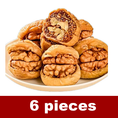 Snack figs with walnuts and dried fruit