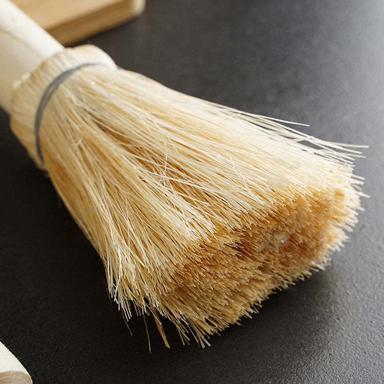 Natürliche Kokosnusspalme Langer Griff Topf Waschbürste