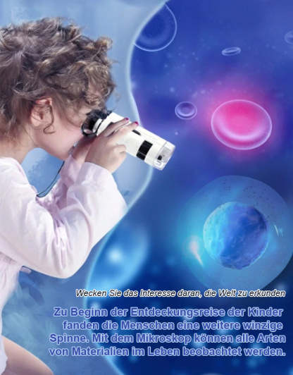 XB Tragbares Mikroskop für Kinder