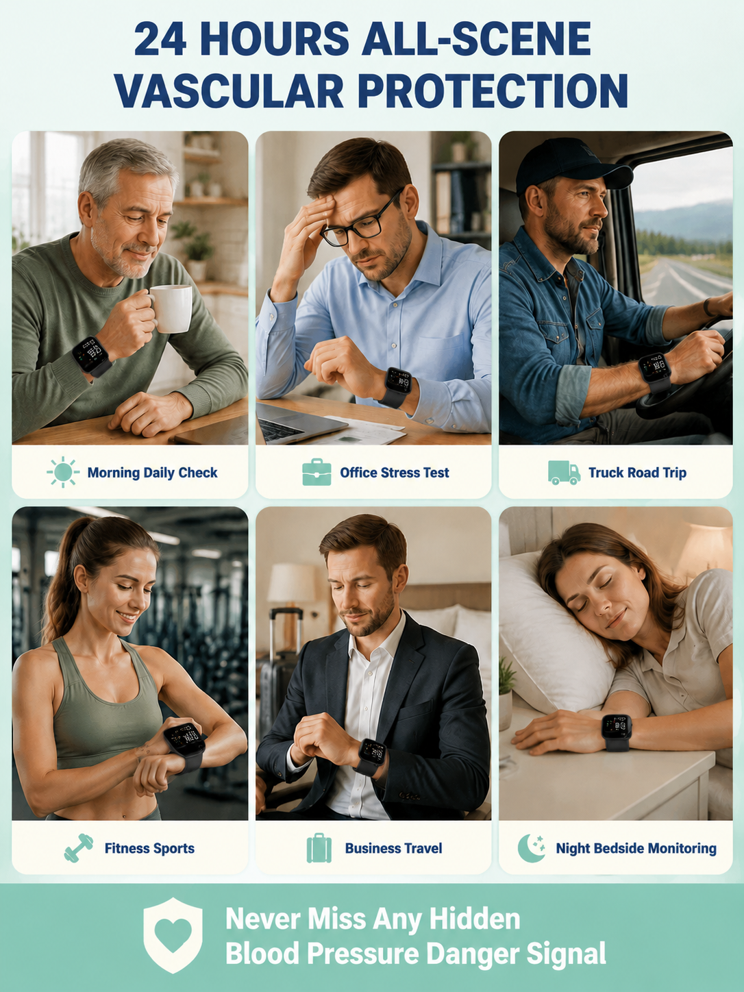 [Precise Medical Measurement] Wrist-Type Electronic Home Blood Pressure Monitor