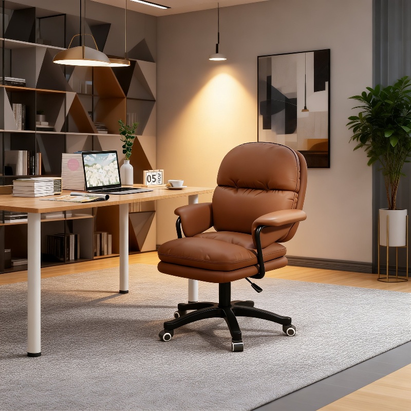 Ergonomischer Computerstuhl, Bürostuhl, Chefstuhl, Heim- und Arbeitszimmerstuhl