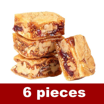 Black Sesame & Cranberry Fig Pastry