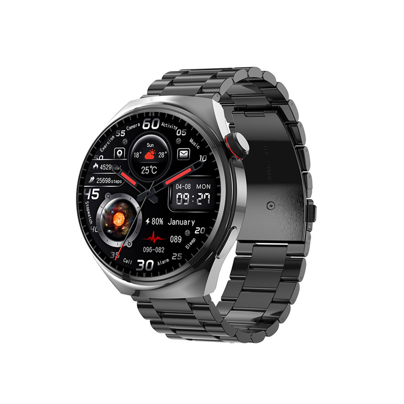 【🔥🔥🔥Beliebte Produkte empfohlen】Stahlband Watch4 Pro Blutzuckermessung Smartwatch