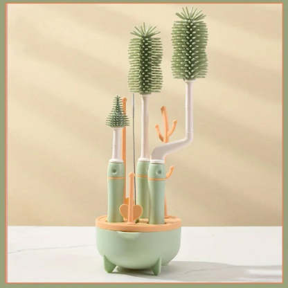Baby spezifische rotierende Flasche Bürstenset