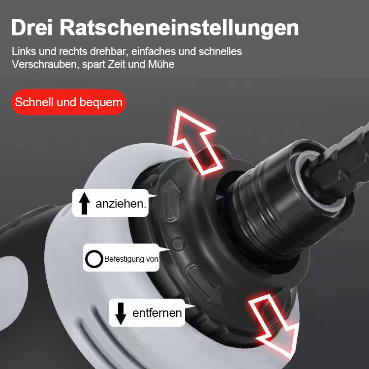 [Made in Germany]Arbeitssparender Ratschenschraubensatz