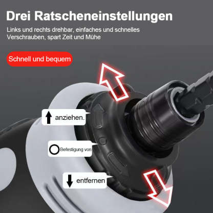 [Made in Germany]Arbeitssparender Ratschenschraubensatz