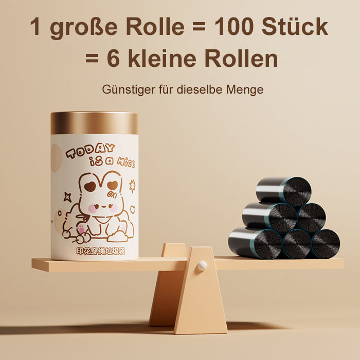 Verdickter Müllsack