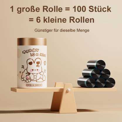 Verdickter Müllsack
