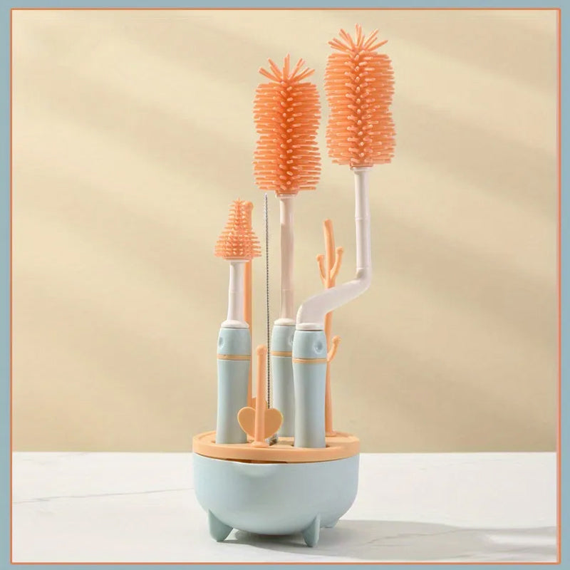 Baby spezifische rotierende Flasche Bürstenset