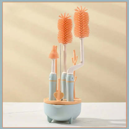 Baby spezifische rotierende Flasche Bürstenset