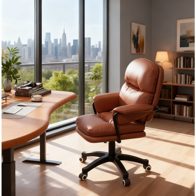 Ergonomischer Computerstuhl, Bürostuhl, Chefstuhl, Heim- und Arbeitszimmerstuhl