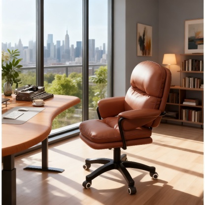 Ergonomischer Computerstuhl, Bürostuhl, Chefstuhl, Heim- und Arbeitszimmerstuhl