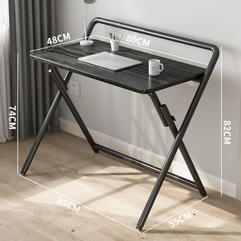 Kleiner Klapptisch Computer-Schreibtisch für Studentenwohnheim und Zuhause am Bett