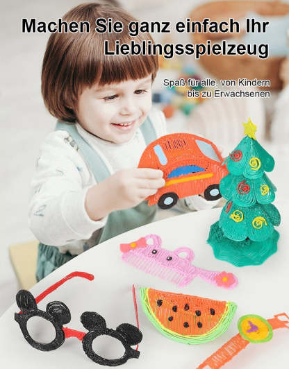 Kinder 3D-Druck-Zeichenstift-Set