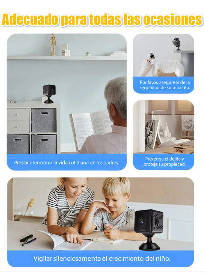 Cámara de Vigilancia Inteligente con Batería de 5 Años: Instálala Donde Quieras sin Taladros