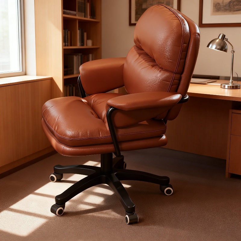 Ergonomischer Computerstuhl, Bürostuhl, Chefstuhl, Heim- und Arbeitszimmerstuhl