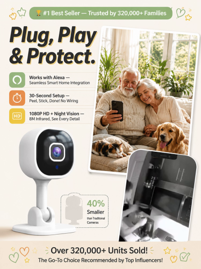 [Smart Intercom] Wireless Infrared Security Camera