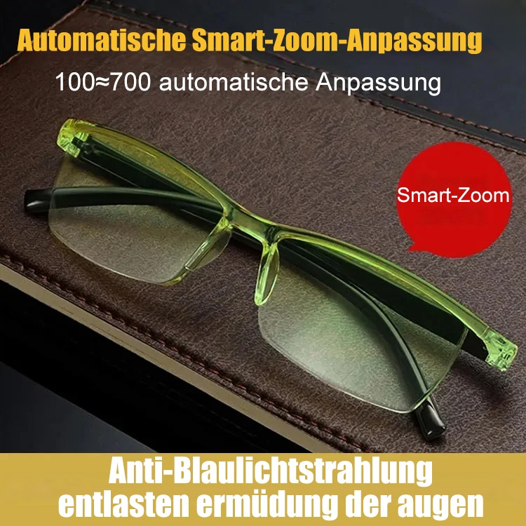 Intelligente Zoom-Lesebrille