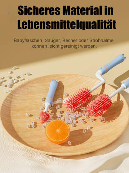 Baby spezifische rotierende Flasche Bürstenset