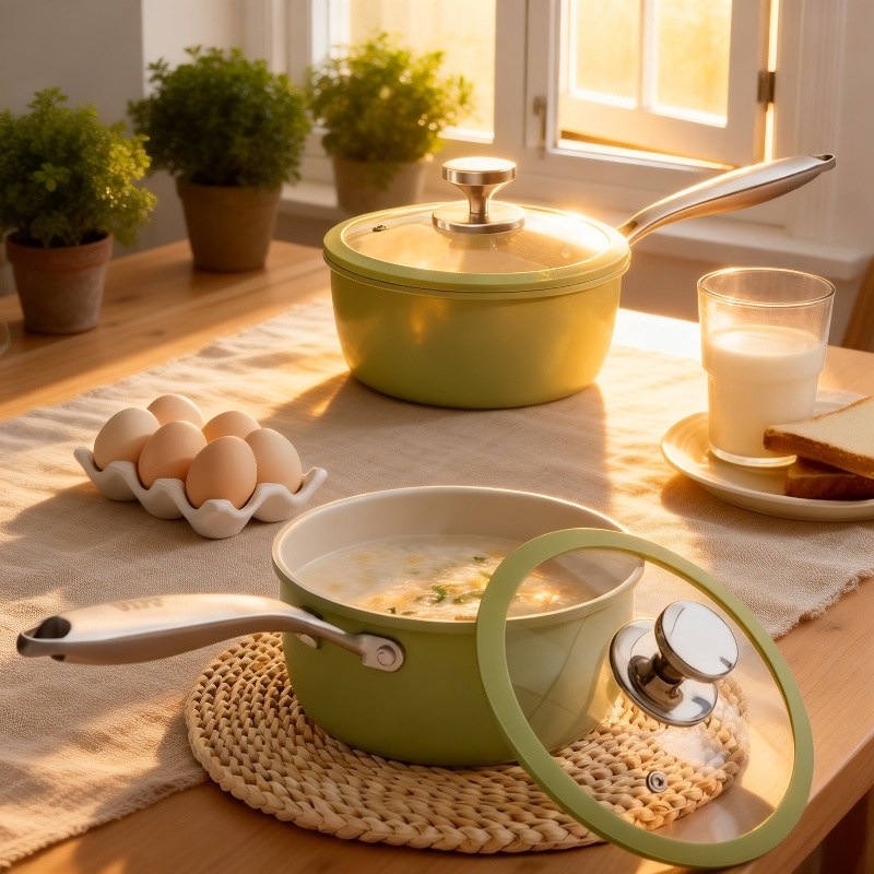 Multifunktionaler Keramik-Milchtopf Antihaft für Babynahrung