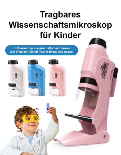 XB Tragbares Mikroskop für Kinder