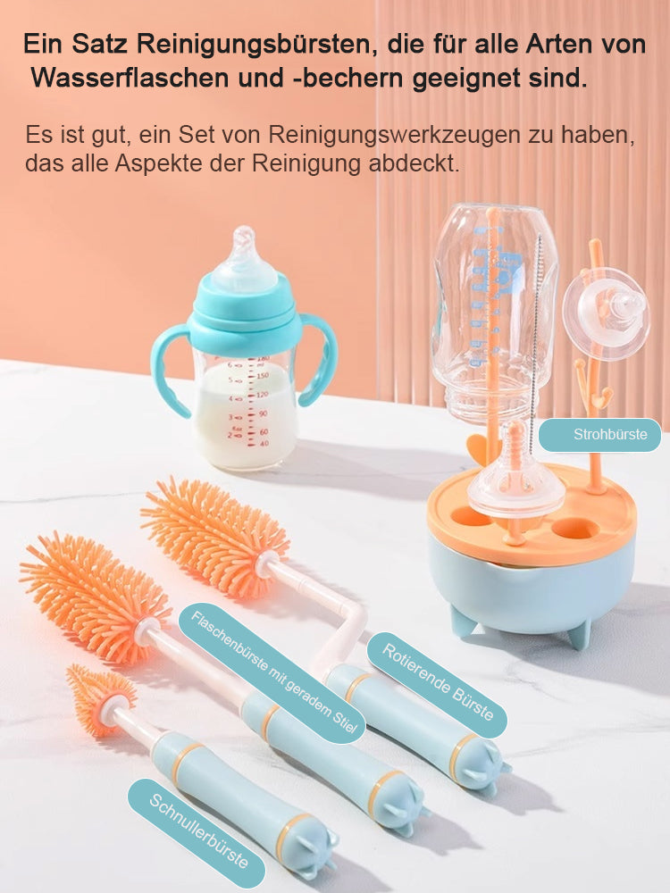 Baby spezifische rotierende Flasche Bürstenset