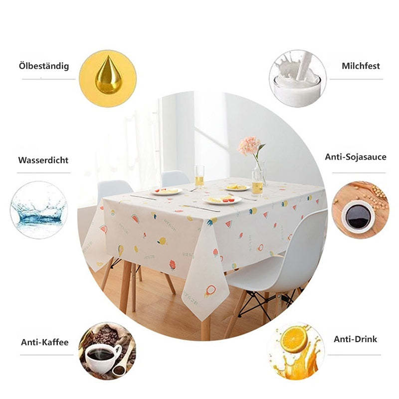 JL-防水防油餐桌布艺